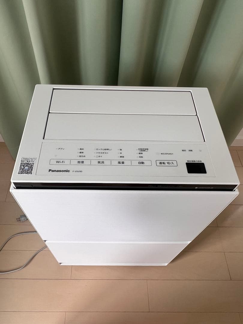 Panasonic 空気清浄機 F-VXV90 22年製 Wi-Fi機能 美品