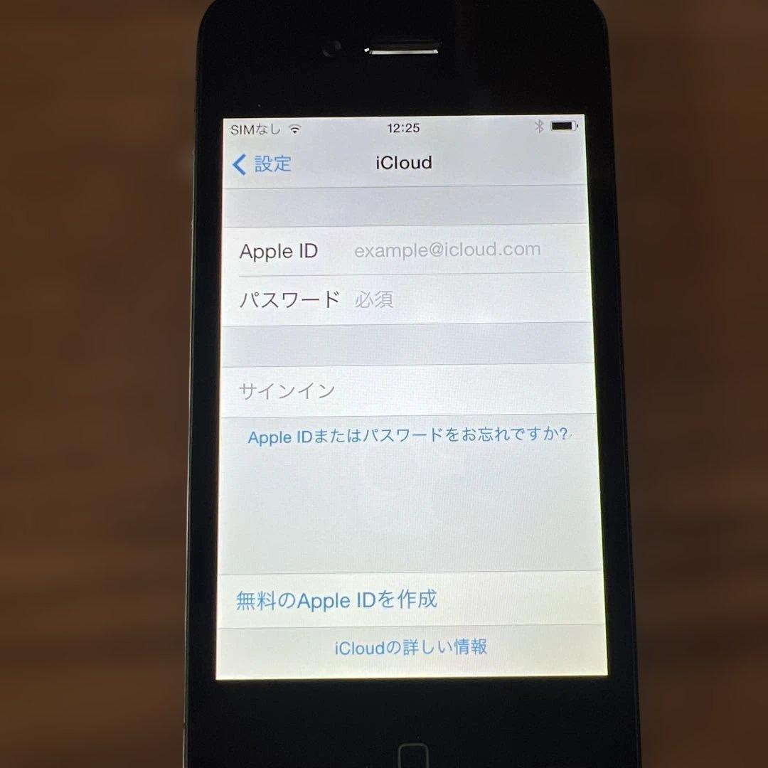 【超美品】iphone4s 8GB SIMフリー　希少　レトロ　カメラ