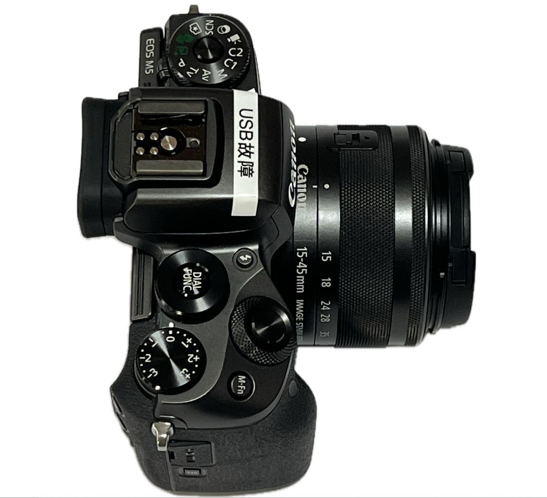 【ジャンク】Canon EOS M5 EF-M15-45mm付 E20エラー