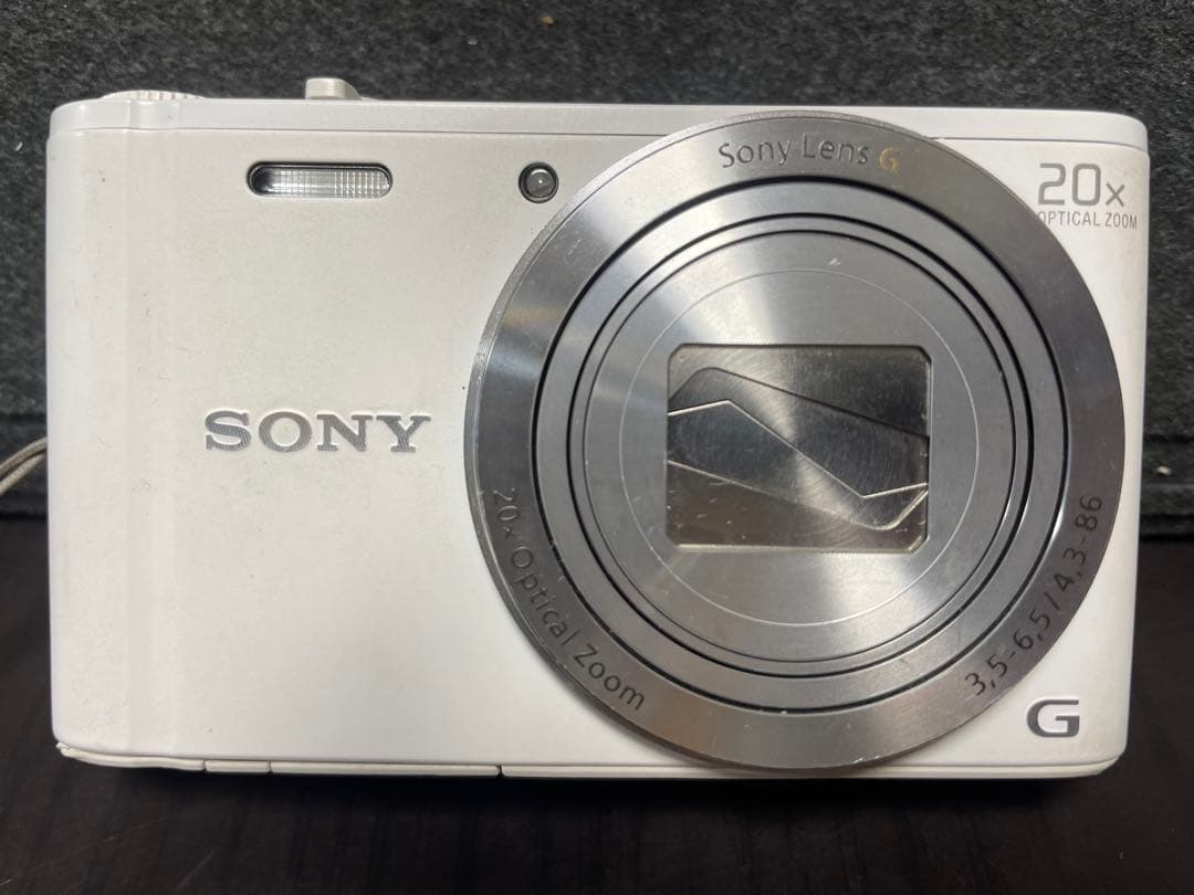 現状品 ソニー デジタルカメラ サイバーショット DSC-WX350 ホワイト