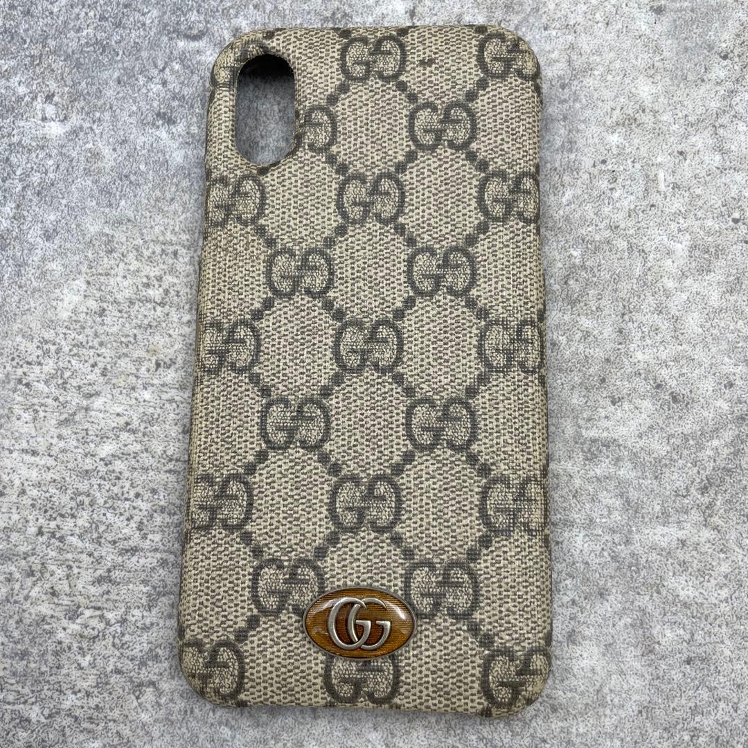 GUCCI グッチ iPhoneケース X/XS専用 スマホケース GGロゴ