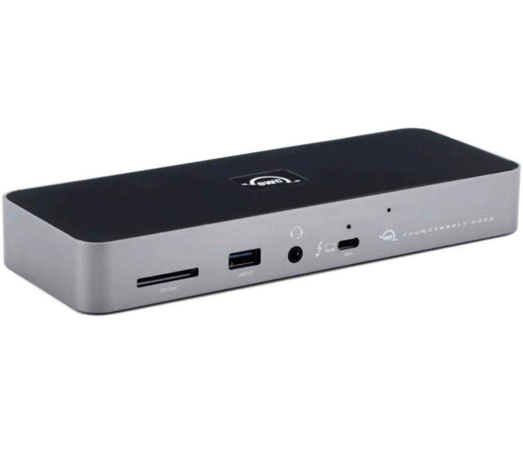 美品 OWC Thunderbolt Dock Thunderbolt4 ドック