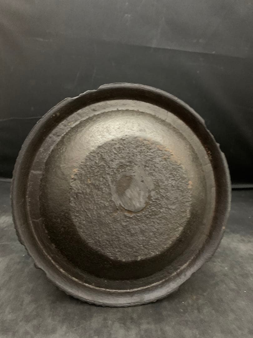 南部 鴻栄堂 作家物　鉄瓶 鉄蓋 南部鉄器　南部鉄瓶