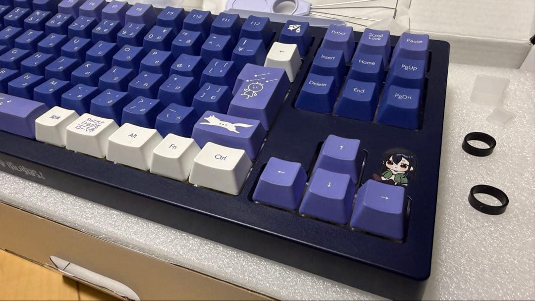 と*る様 【動作確認済】ぶいすぽ キーボード 一ノ瀬うるはEdition