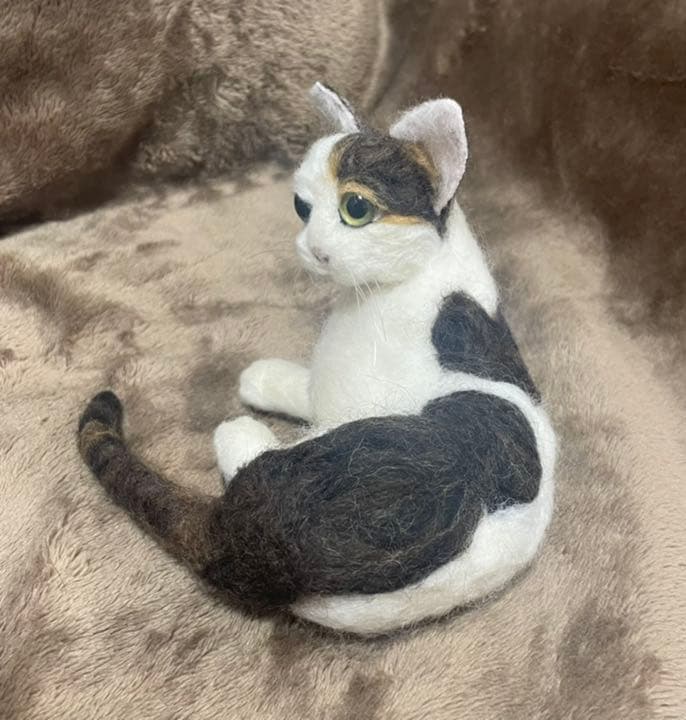 羊毛フェルト　猫ちゃん　オーダー専用