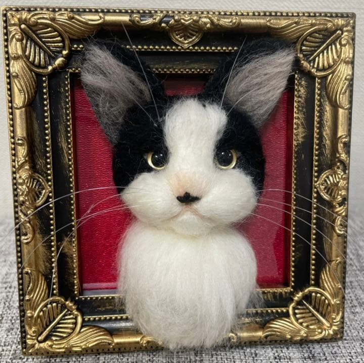 羊毛フェルト　猫ちゃん　オーダー専用
