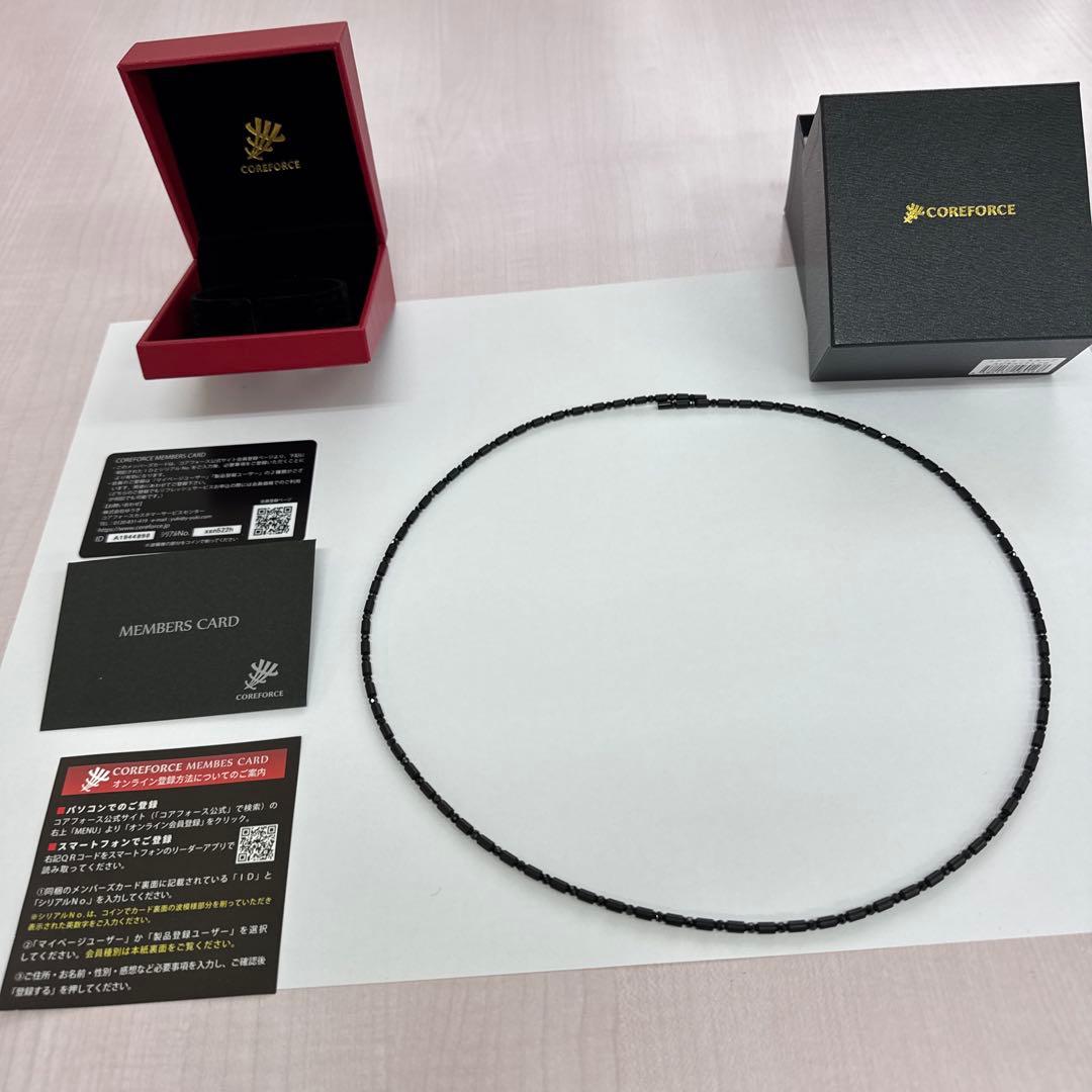 COREFORCE ループスピネル CFL70ブラックブレスレット