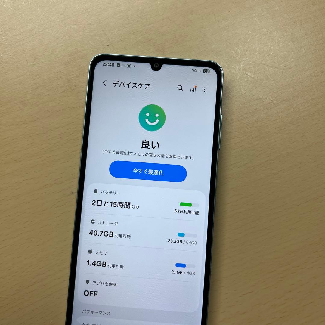 Galaxy A06 64GB SIMフリー　割れなし
