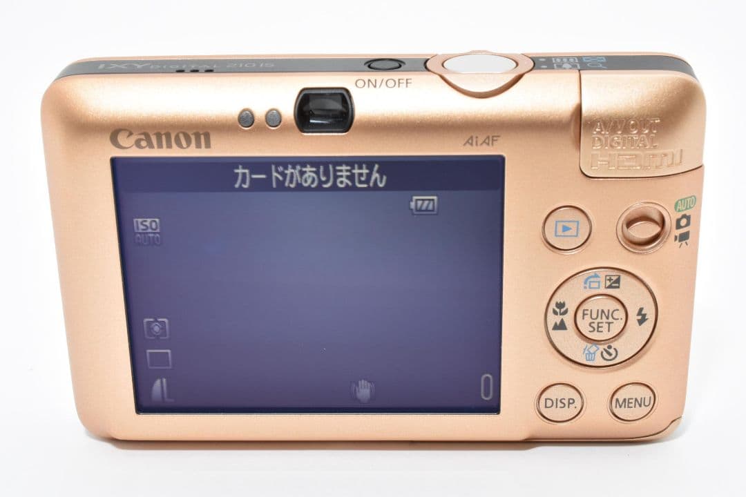 Canon IXY DIGITAL 210 IS ゴールド 極美品