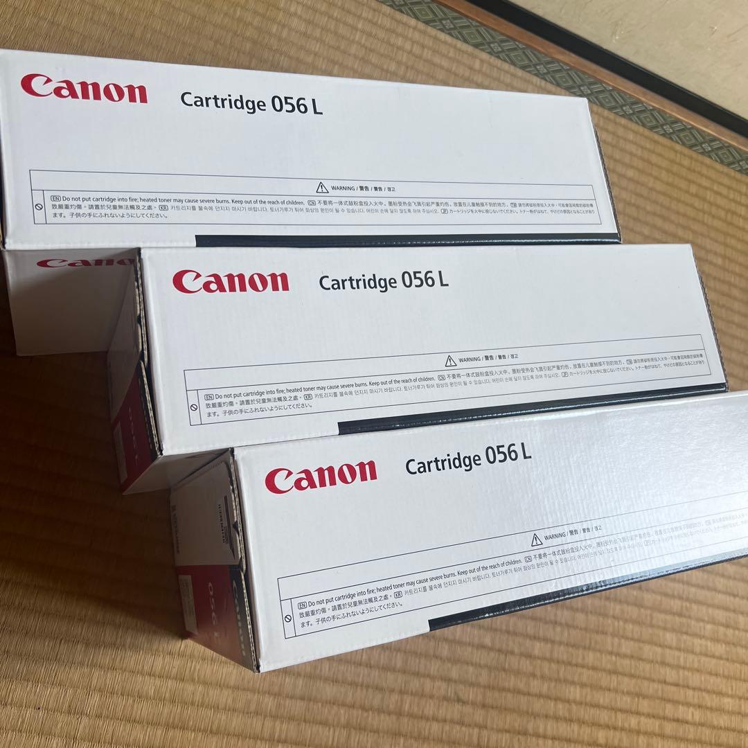 Canon トナーカートリッジ 056 L 3個セット②