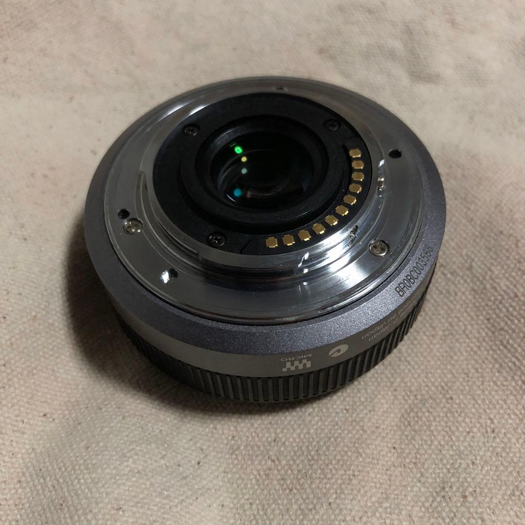 Panasonic LUMIX G 20mm F1.7 H-H020 パンケーキ