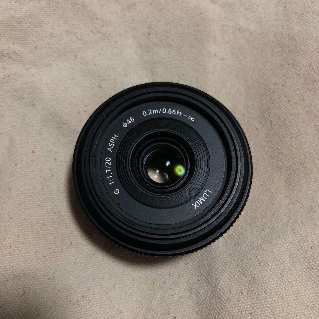 Panasonic LUMIX G 20mm F1.7 H-H020 パンケーキ
