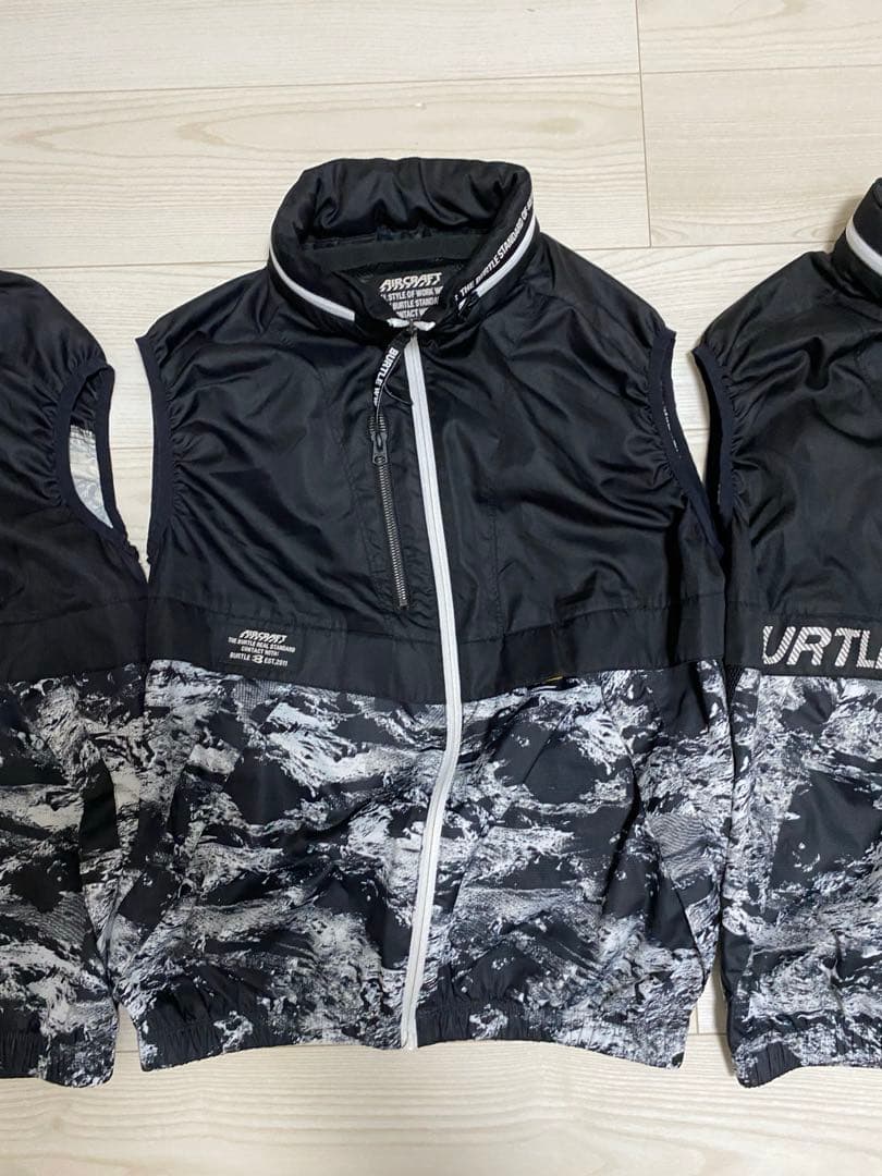 4月には値上げします！　AC1174 バートル　空調服　ベスト　ブラックウッド