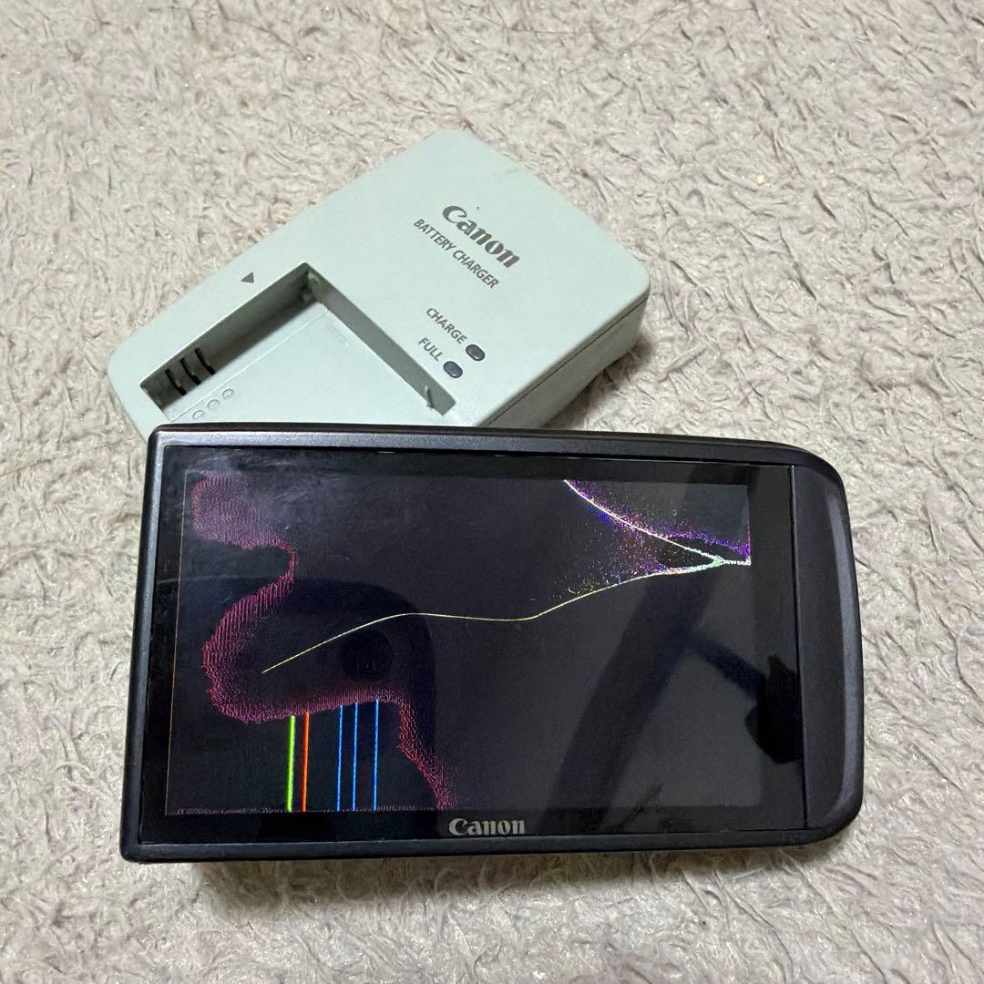 【ジャンク品】コンパクトデジタルカメラ「IXY 10S」のピンク