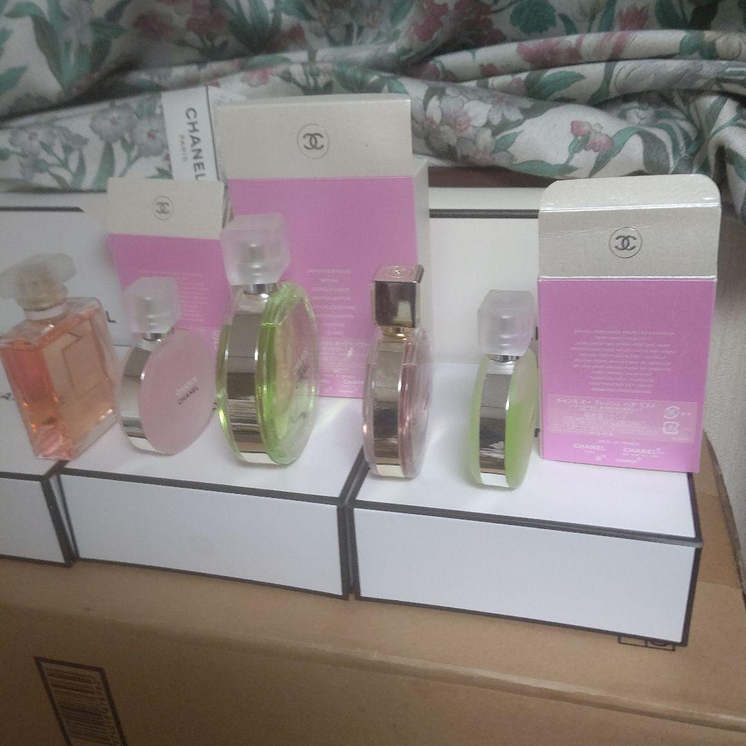 CHANEL チャンスオーフレッシュオードゥトワレット100ml まとめ売り5点