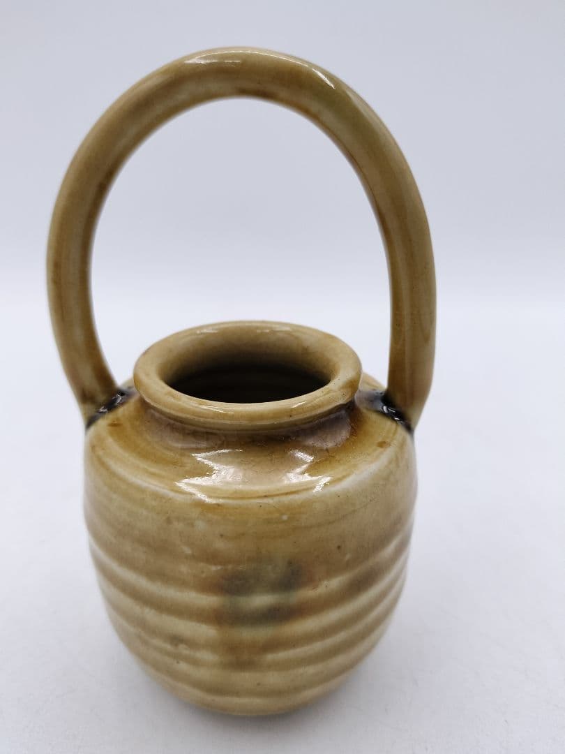 c866 四滴茶入 色変 牙蓋 宮地不老園 木箱 茶道具 古物
