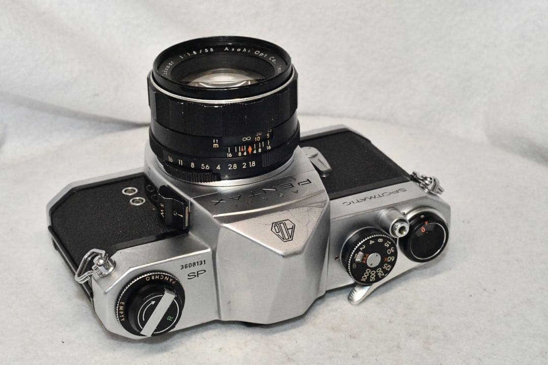 《動作品》pentax sp + 55/1.8標準レンズ付き　a288