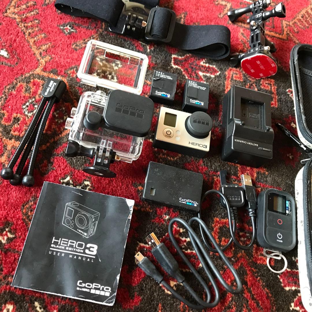 GoPro HERO3 Black Edition ＋ アクセサリーセット