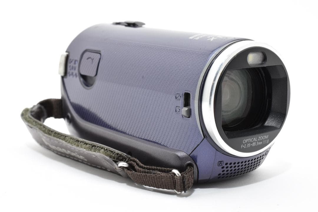 【美品】Panasonic ビデオカメラ HC-V300M ブルー　動作確認済
