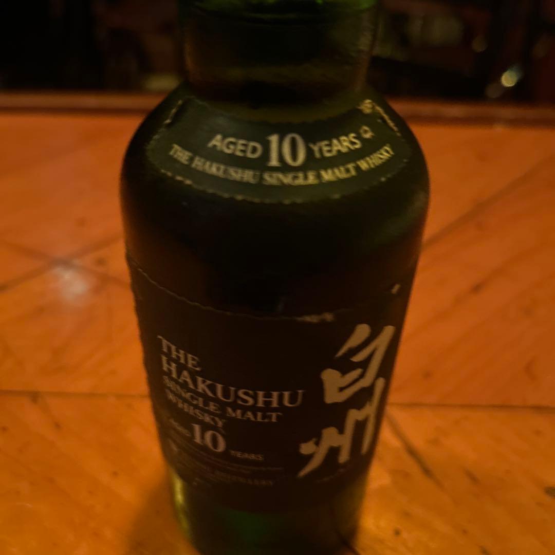白州 10年 シングルモルトウイスキー 350ml