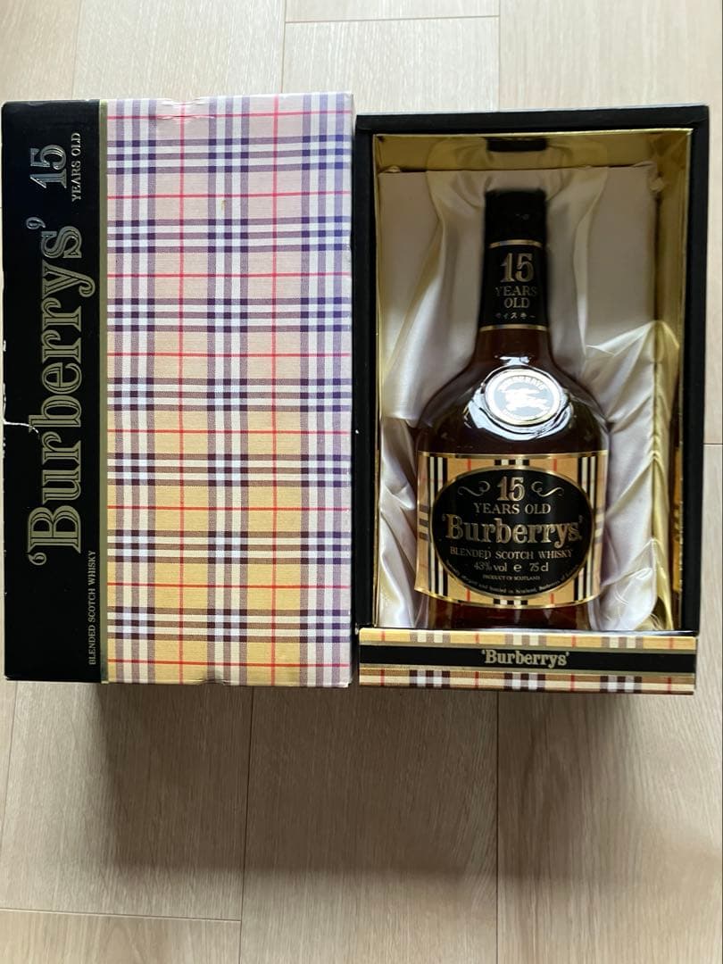 Burberrys 古酒15年熟成のブレンデッドスコッチウィスキー