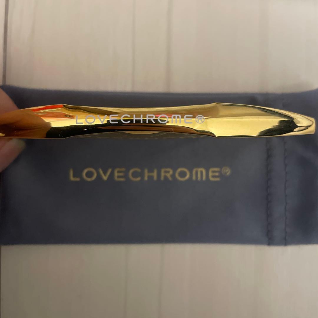 LOVECHROME ゴールドヘアコーム ポーチ付き