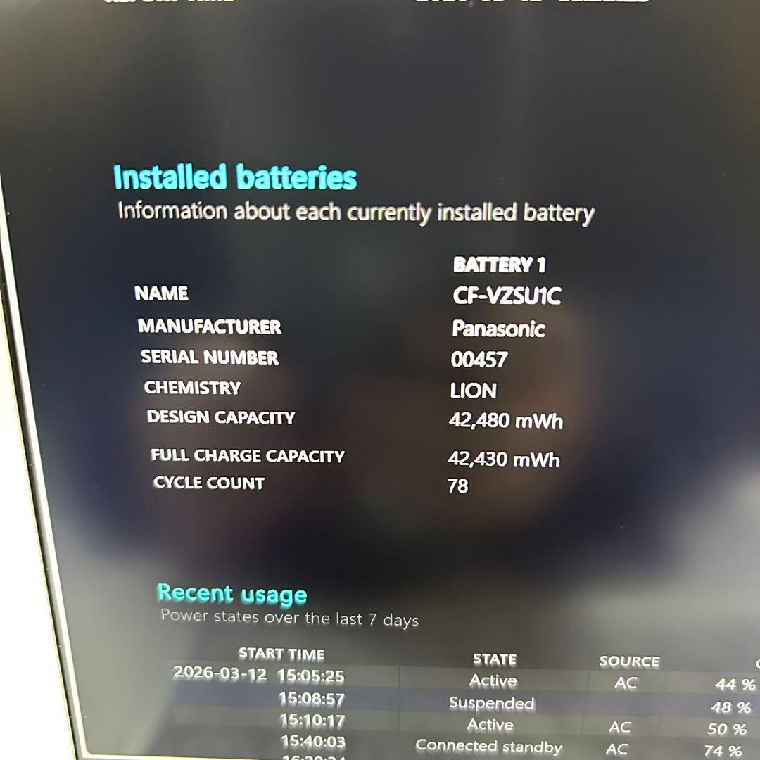 超美品 Let's note SV9 16GB バッテリー新品同等 Office