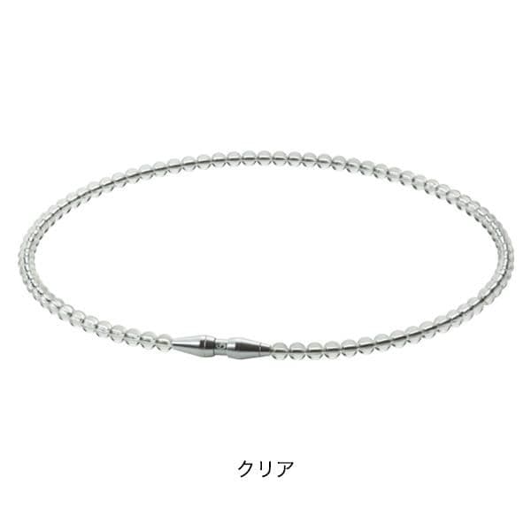 phiten rakuwaネック クリスタルタッチ ５０cm クリア