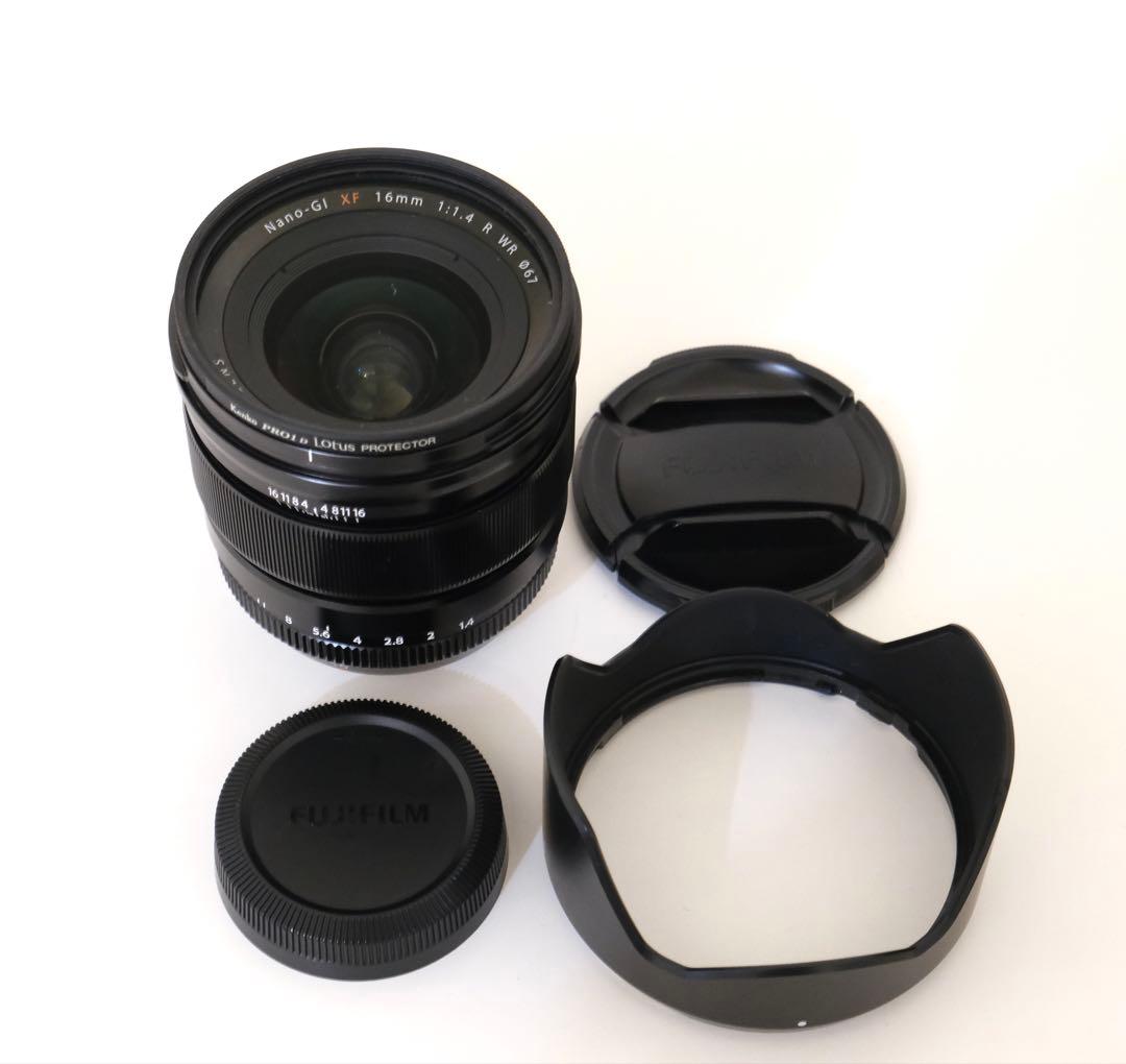 FUJIFILM XF16mmF1.4 R WR 単焦点レンズ