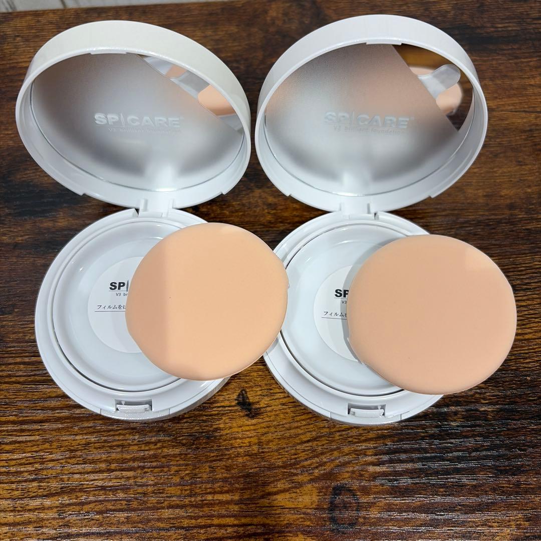 SPICARE V3 ブリリアントファンデーション、新品未使用、2個セット