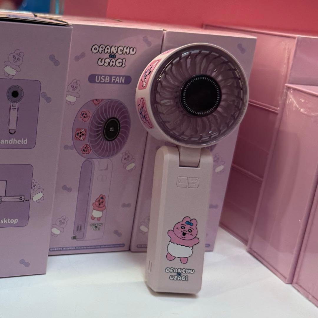 おぱんちゅうさぎ　日本未入荷　モバイルファン　扇風機　USB 香港限定