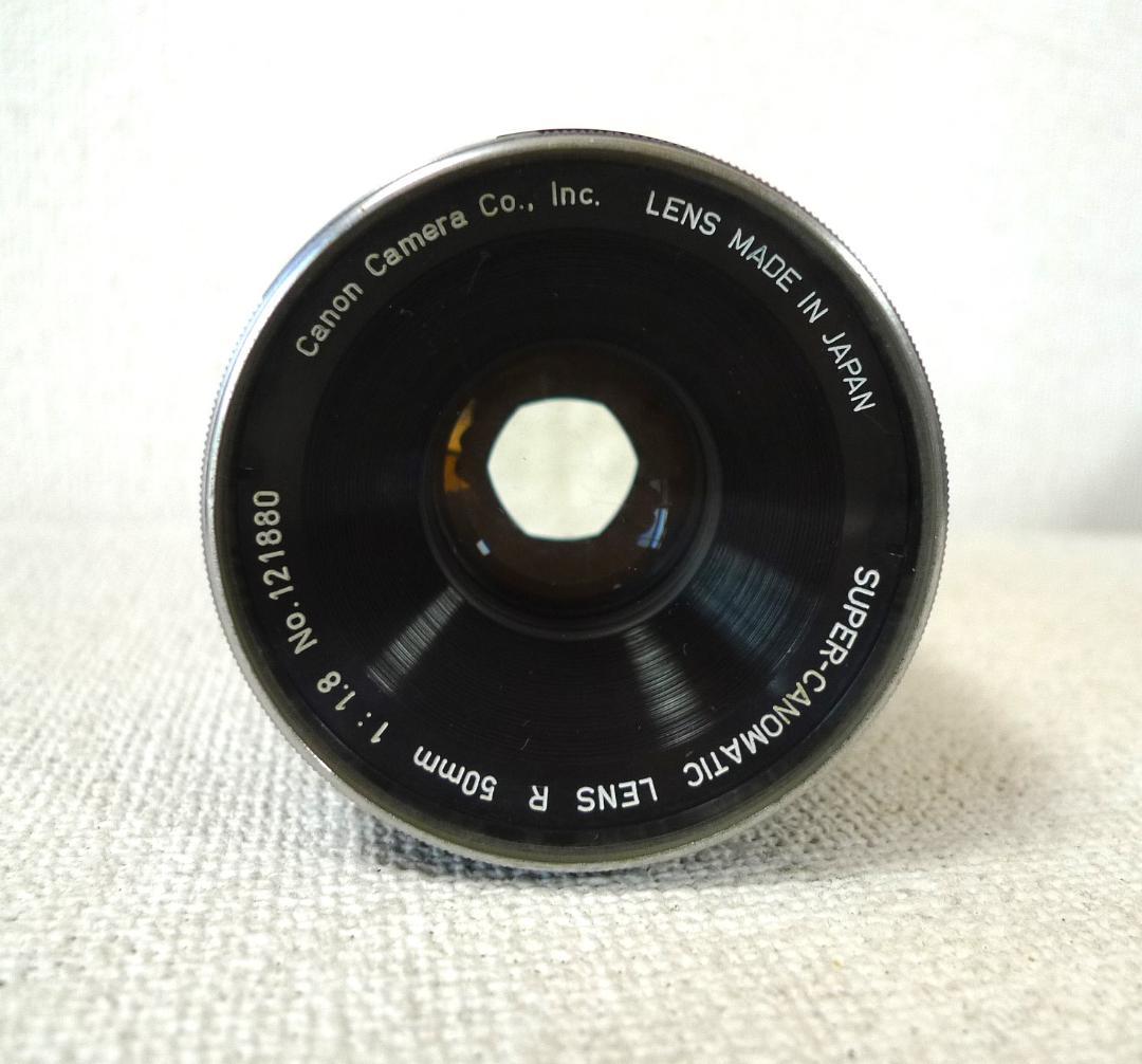 レア★美品★Canon フレックス RM 一眼レフカメラ 50mmレンズ付き