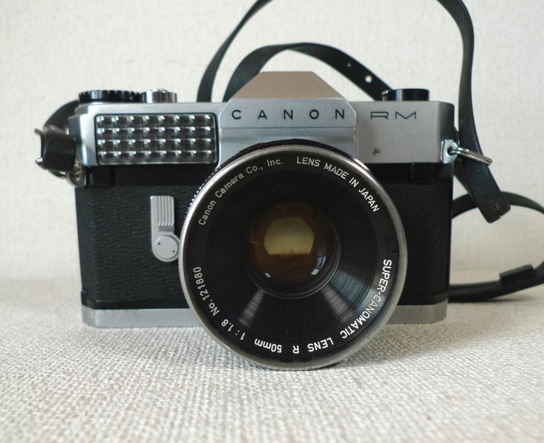 レア★美品★Canon フレックス RM 一眼レフカメラ 50mmレンズ付き
