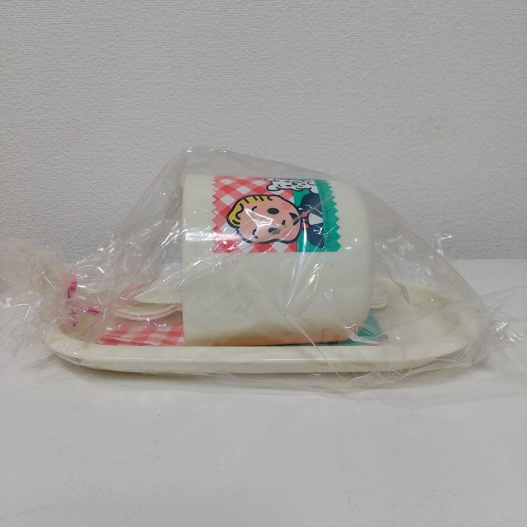 昭和レトロ オサムグッズ　ミスタードーナツ ピクニックランチボックス ホワイト