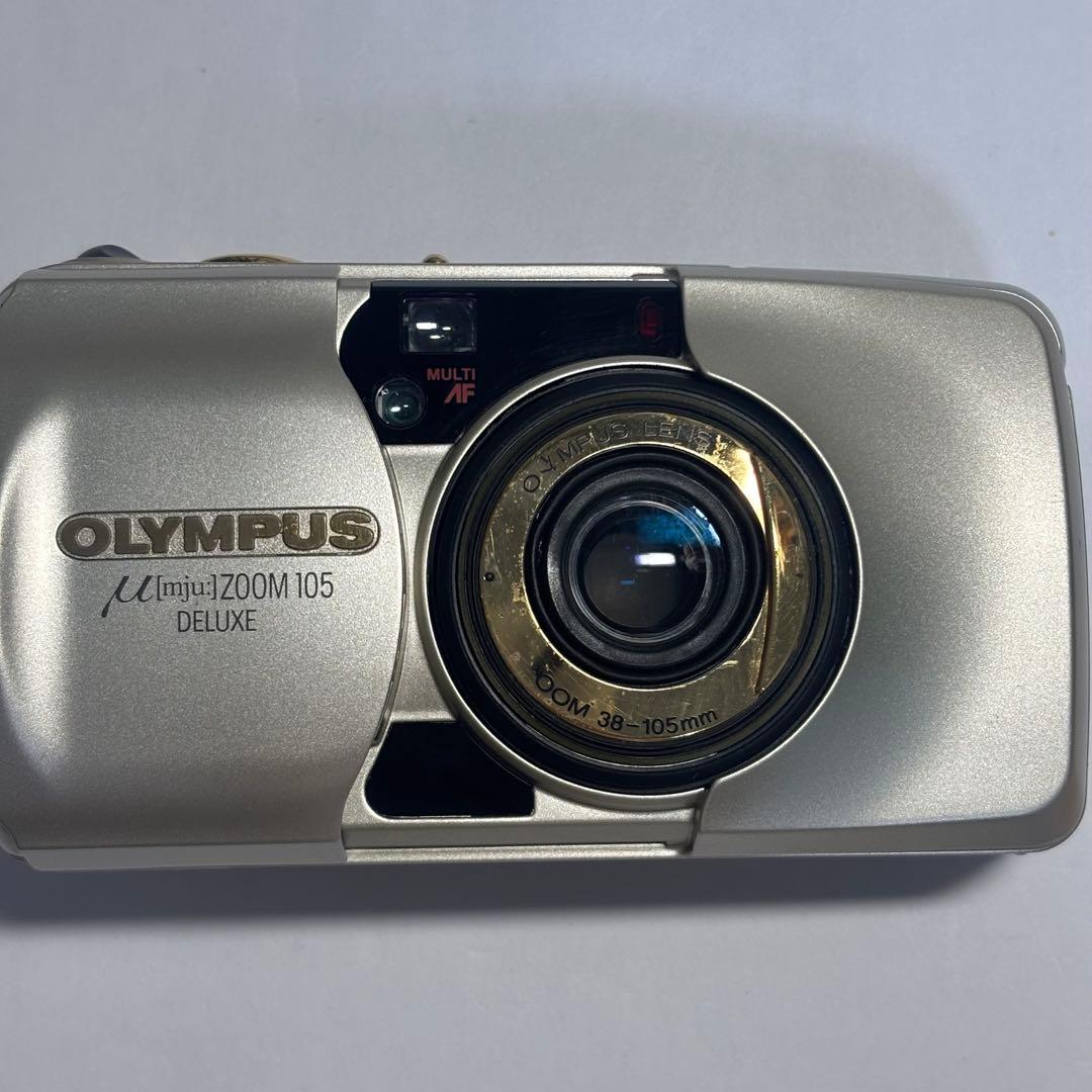 OLYMPUS コンパクトフィルムカメラ μ ZOOM 105 DELUXE