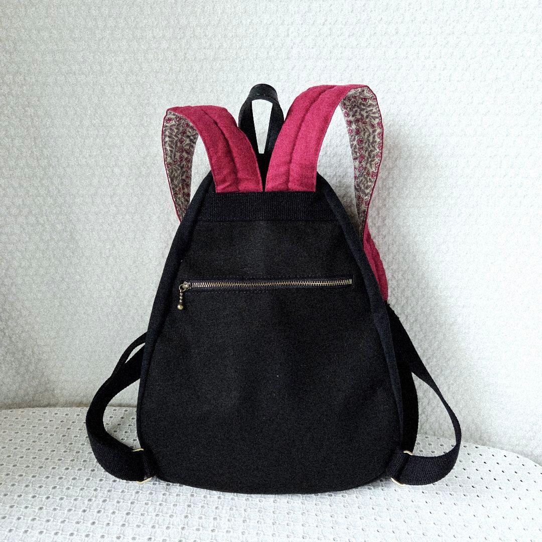 yayamua　しずく型リュック（M）　ハンドメイド