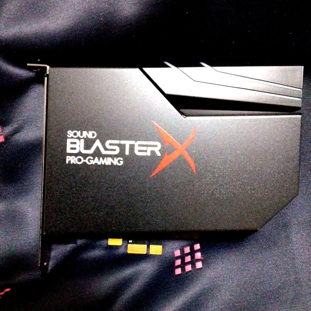 【美品】Sound BlasterX AE-5 PLUSサウンドカード