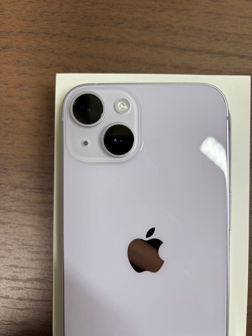 超美品Apple iPhone 14 パープル 本体　SIMフリー