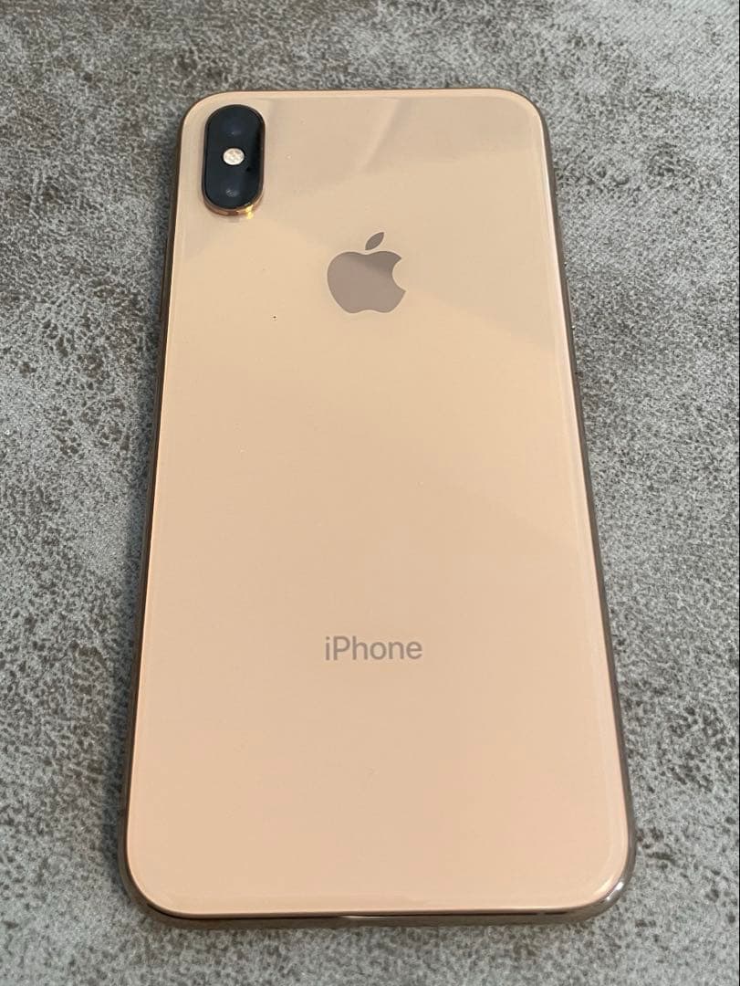 iPhone Xs 256GB ゴールド　SIMロック解除済