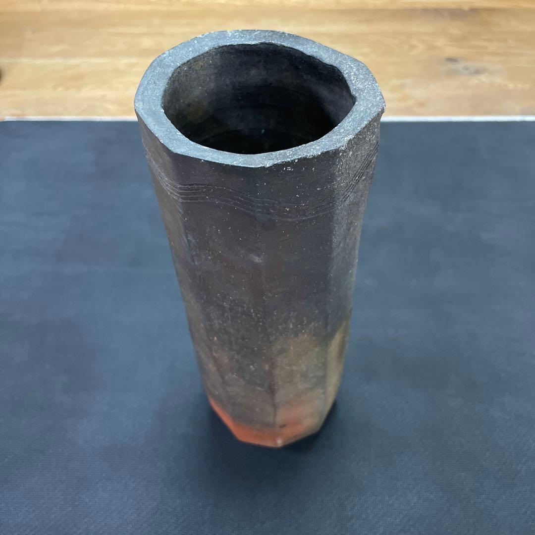 中川伊作　知花南蛮焼き　花いけ　花生　沖縄