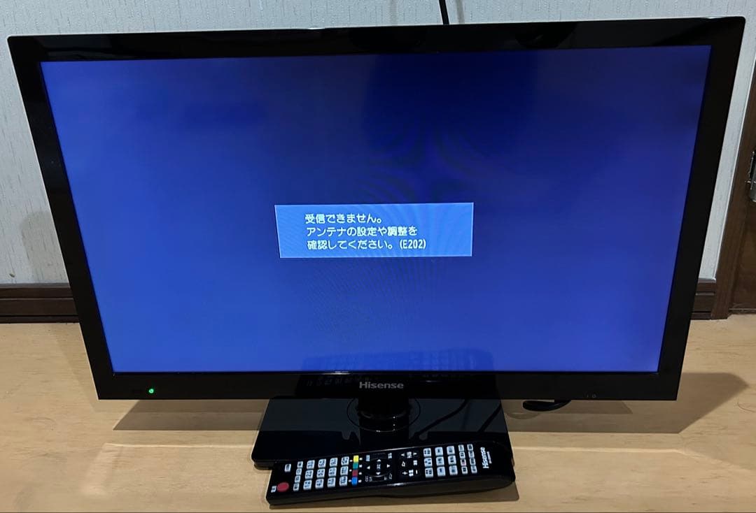 【母ちゃん様】 Hisense 24型 液晶テレビ 2台セット リモコン付き