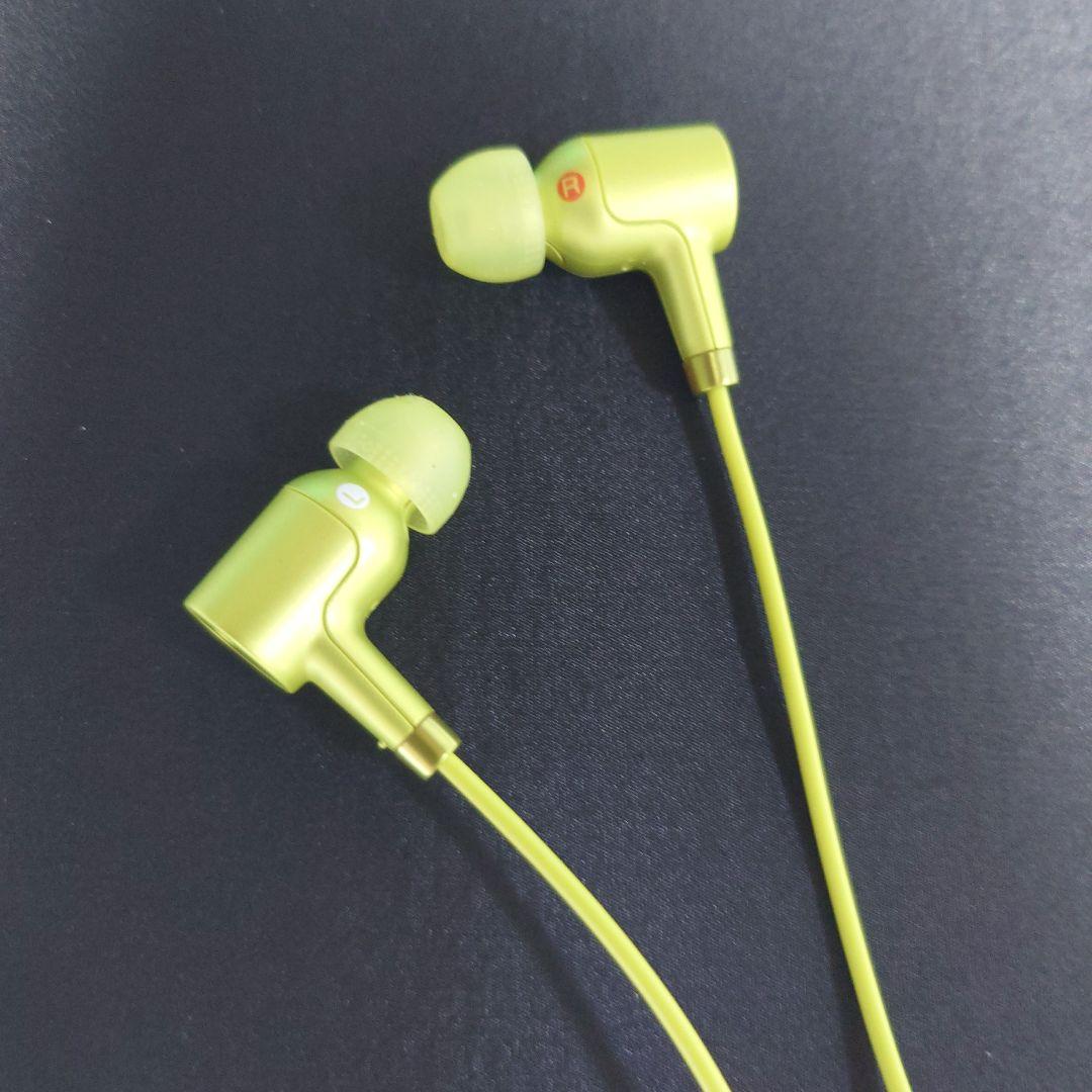 新品 MDR-NW750N SONY イエロー 有線イヤホン 3.5mmジャック