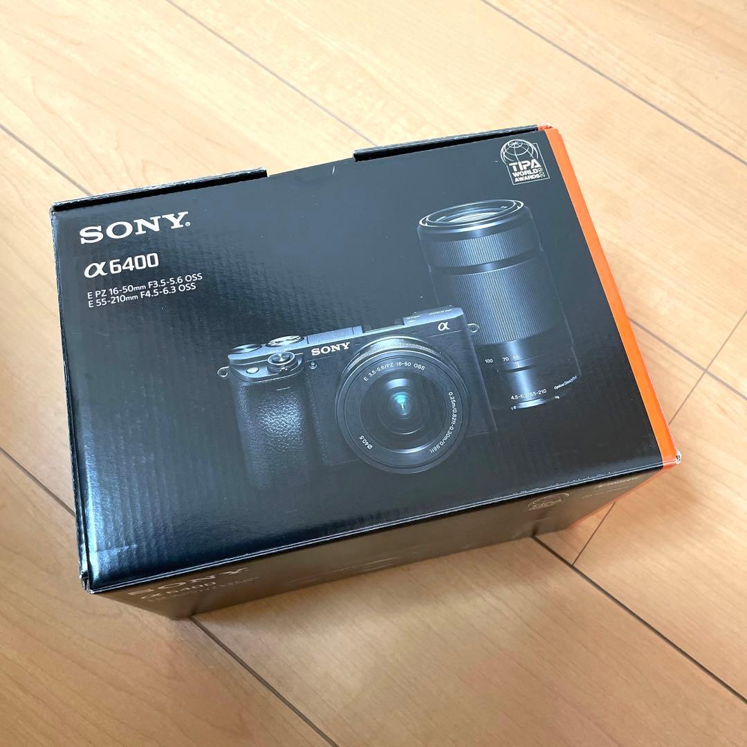 【値下げしました】SONY α6400 ズームレンズ、標準レンズ付き