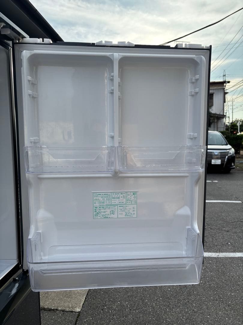 SHARP 冷蔵庫 SJ-WX50E-S 502L 2018年製 ガラスドア