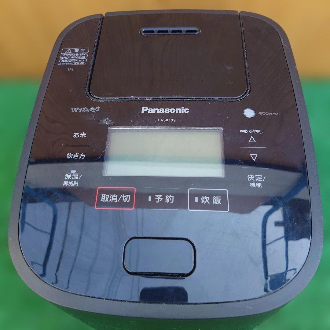Panasonic SR-VSX109 IHジャー炊飯器 1.0L ブラック