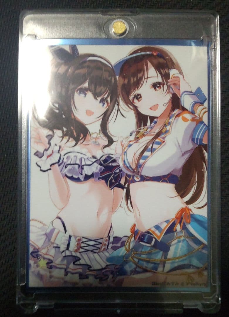 アイドルマスターシンデレラガールズ　ふもコレ　特典カード　新田美波