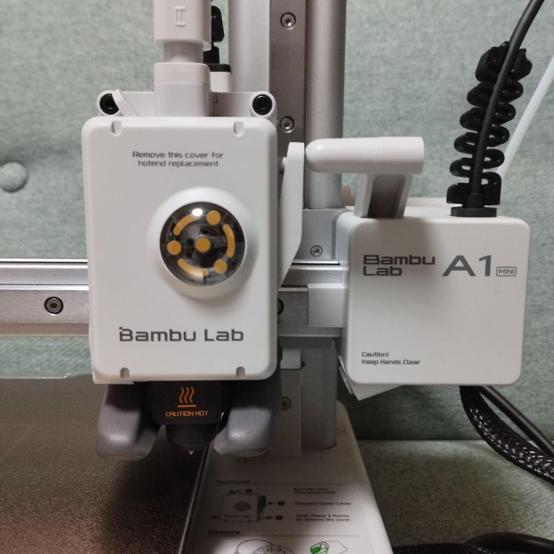 美品Bambu Lab A1mini 3Dプリンター 2種類ビルドプレート付属