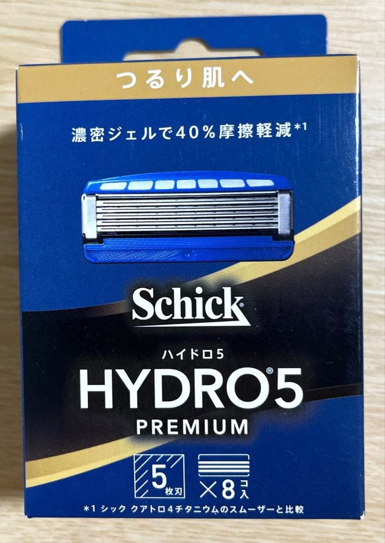 Schick ハイドロ5 プレミアム つるり肌へ 替刃 (8コ入) 4個セット