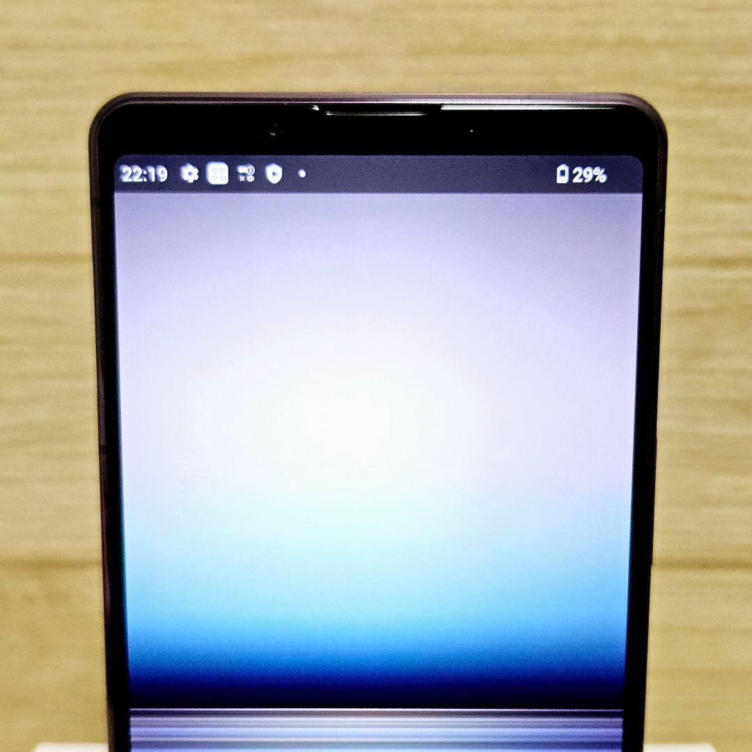 【極美品】SIMフリー Xperia 1 II SO-51A パープル 本体