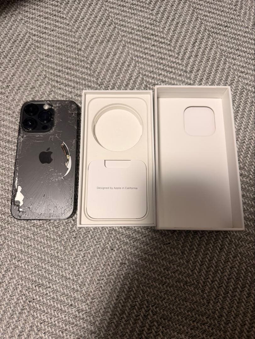 iPhone 14 pro 512GB 背面割れ 液晶漏れ ジャンク